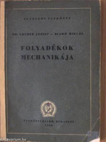 Folyadékok mechanikája