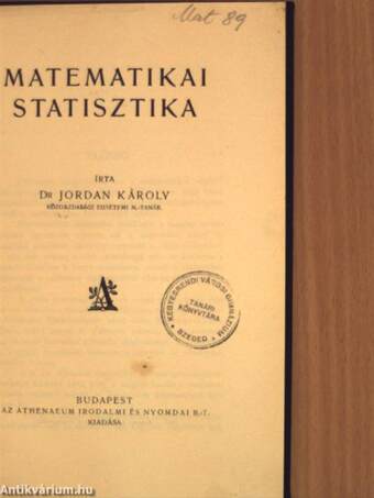 Matematikai statisztika