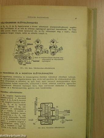 Esztergályos szakmai ismeretek