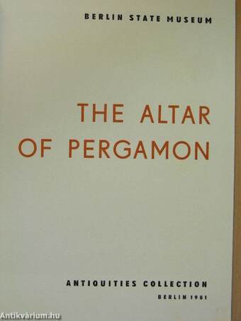 The altar of Pergamon