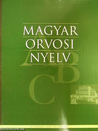 Magyar Orvosi Nyelv 2011/1-2.