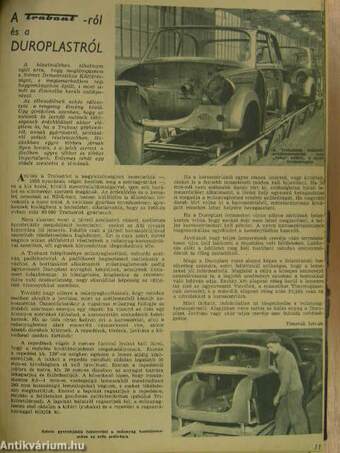 Autó-Motor 1961. (nem teljes évfolyam)