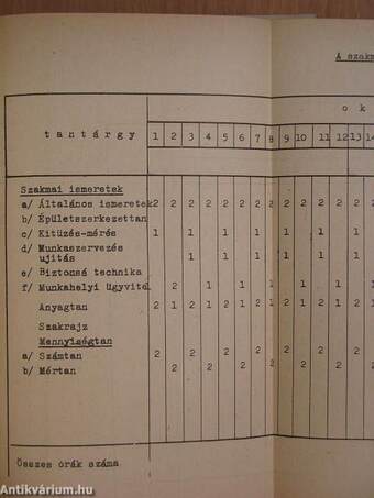 Szakmai követelmények és szakképesítési fokozatok a 827. szakszámú díszmű-vakoló szakmában