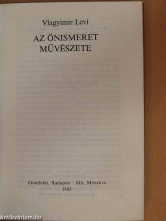 Az önismeret művészete