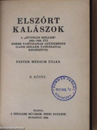 Elszórt kalászok II.