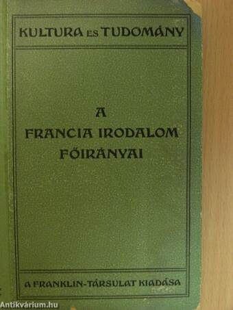 A francia irodalom főirányai