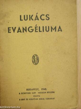 Lukács evangéliuma