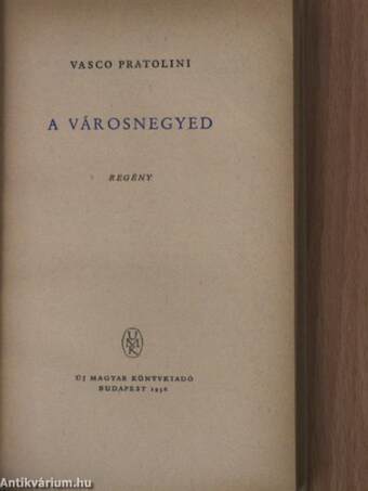 A városnegyed