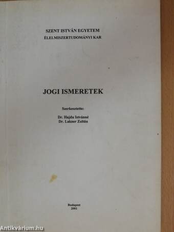 Jogi ismeretek