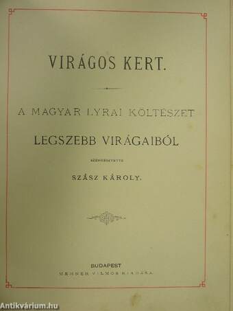 Virágos kert