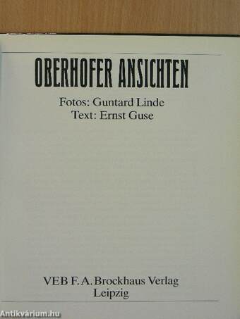 Oberhofer Ansichten