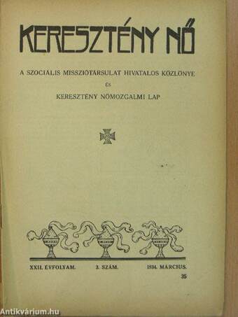 Keresztény Nő 1934. március