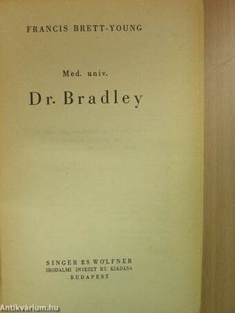 Med. univ. Dr. Bradley