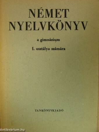 Német nyelvkönyv I.