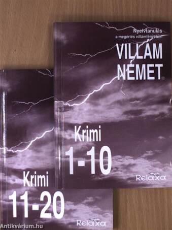 Villám német I-II. - Krimi 1-10./Krimi 11-20.