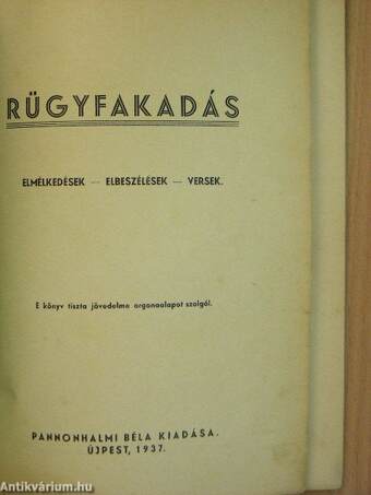 Rügyfakadás