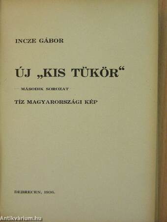 Új "Kis Tükör"