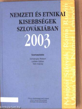 Nemzeti és etnikai kisebbségek Szlovákiában 2003