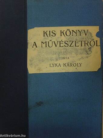 Kis könyv a művészetről