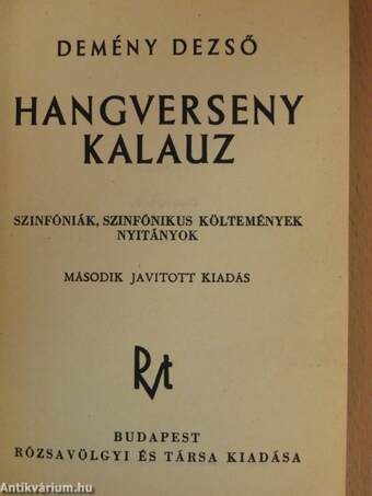 Hangverseny kalauz