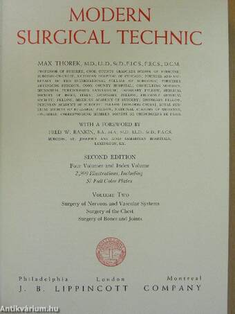 Modern Surgical Technic II.