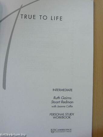 True to Life - Intermediate - Personal Study Workbook