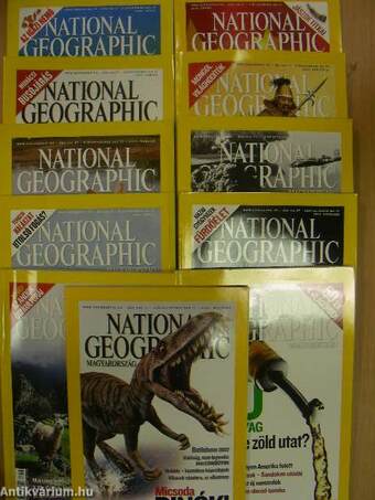 National Geographic Magyarország 2007. (nem teljes évfolyam)