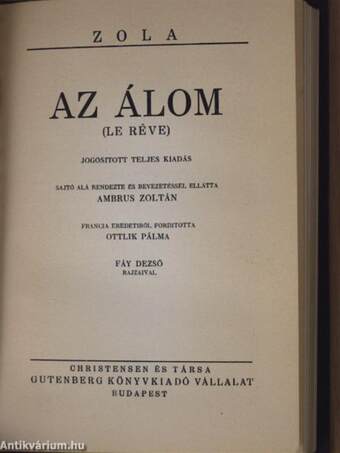 Pascal orvos I-III./Az álom