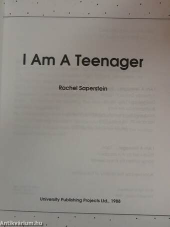 I Am A Teenager