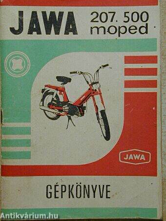 Jawa 207.500 moped gépkönyve
