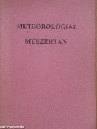 Meteorológiai műszertan