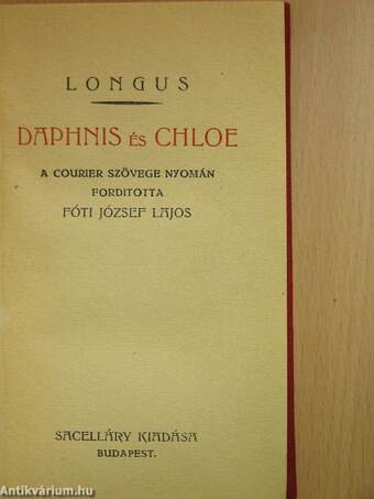 Daphnis és Chloe