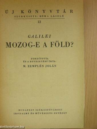 Mozog-e a Föld?