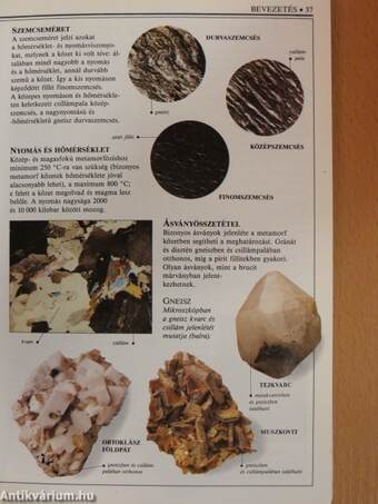 Kőzetek és ásványok