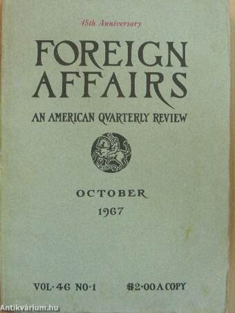 Foreign Affairs October 1967