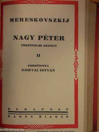 Nagy Péter I-II.