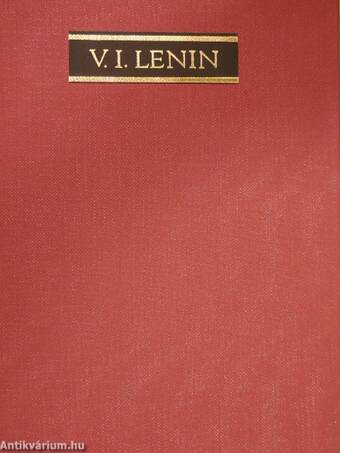 V. I. Lenin összes művei 41.