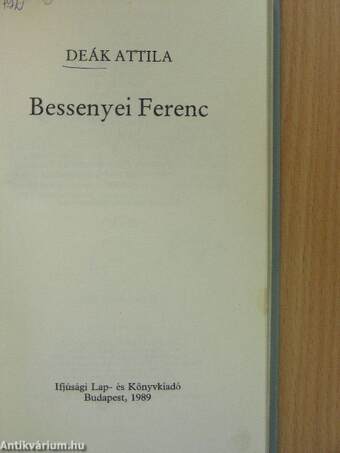 Bessenyei Ferenc