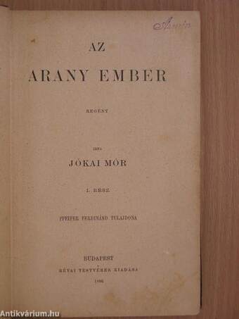 Az arany ember I-II.