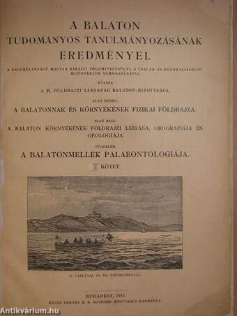 A Balaton tudományos tanulmányozásának eredményei I/1/Függelék II.