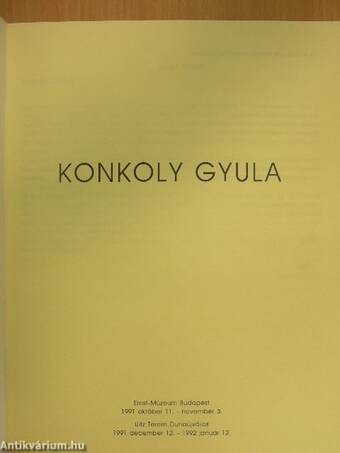 Konkoly Gyula