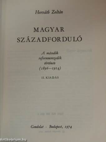 Magyar századforduló