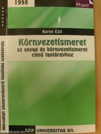 Környezetismeret az anyag és környezetismeret című tantárgyhoz