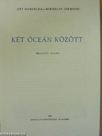 Két óceán között