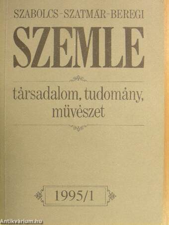 Szabolcs-Szatmár-Beregi Szemle 1995. február