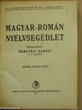 Magyar-román nyelvsegédlet