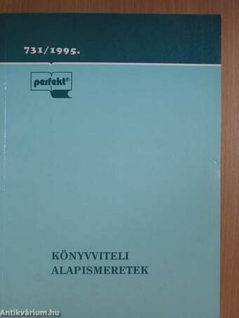 Könyvviteli alapismeretek/Példatár és feladatgyűjtemény a Könyvviteli alapismeretek című tankönyvhöz