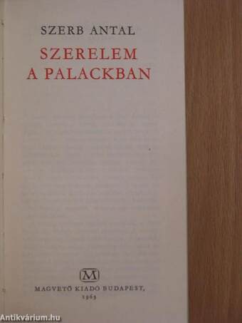 Szerelem a palackban