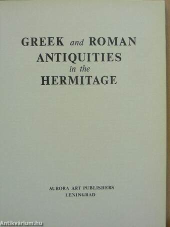 Greek and Roman antiquities in the hermitage