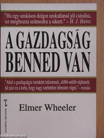 A gazdagság benned van